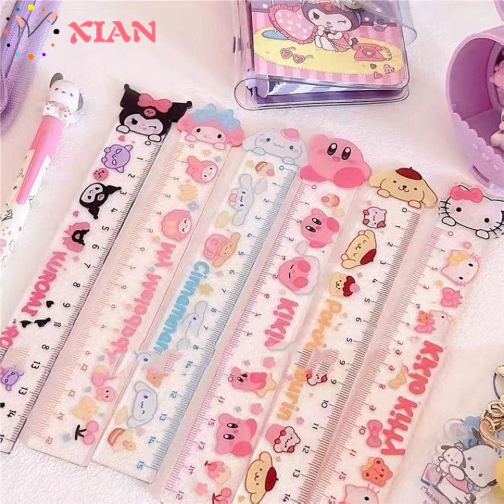 Bộ 3 Thước Thẳng Đo Lường Hình Cinnamoroll Dễ Thương