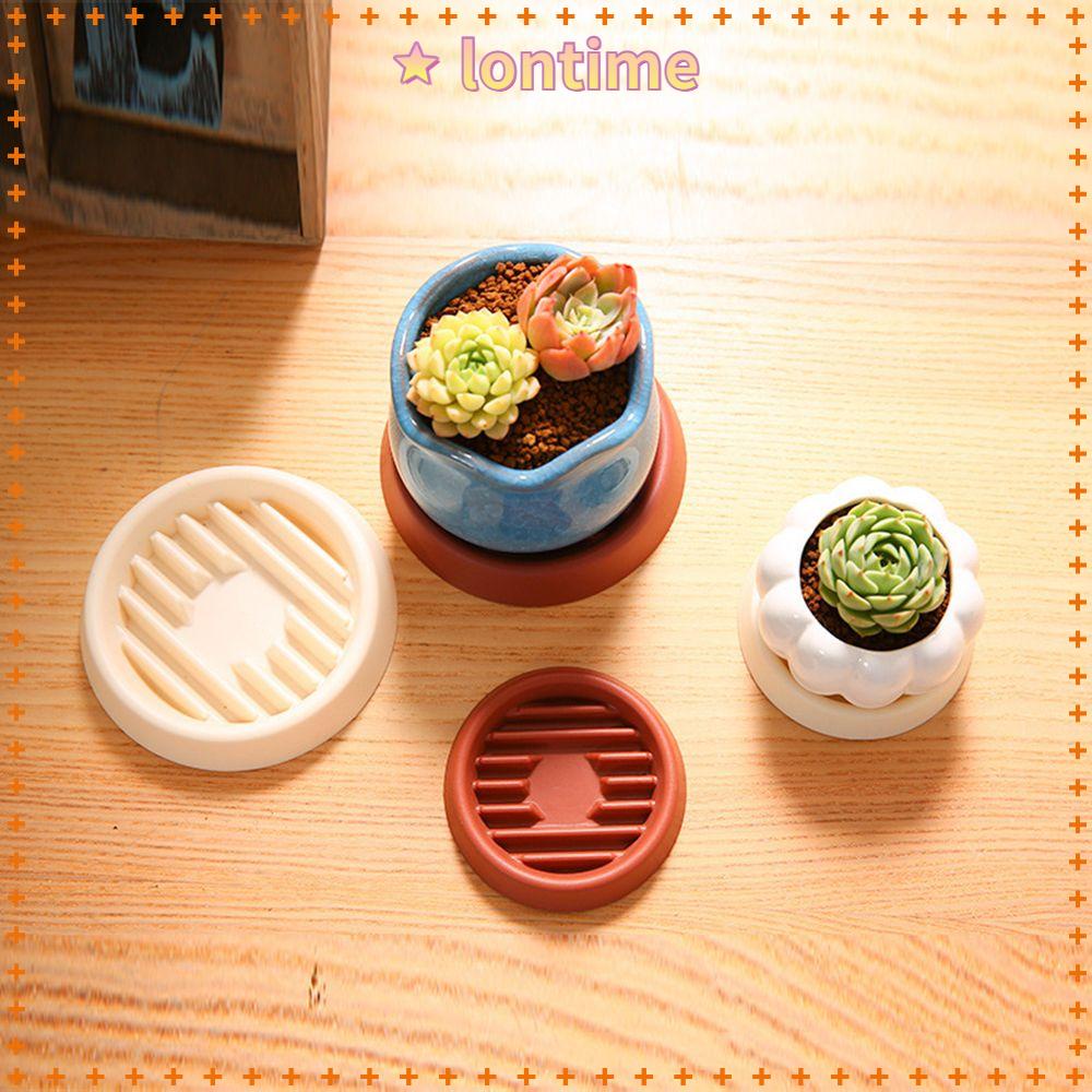 Bộ 5 Giá Đỡ Chậu Hoa Hình Tròn Siêu Bền Dùng Trang Trí Nhà Cửa