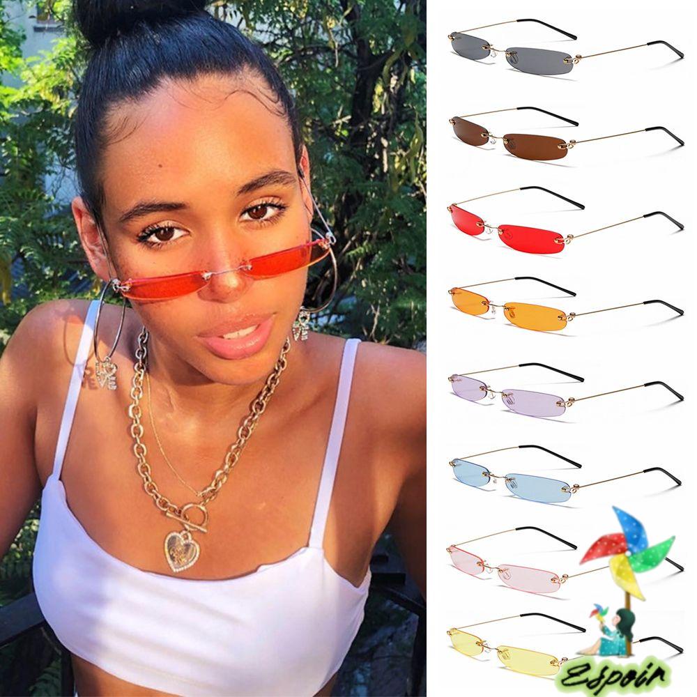 Kính Mát Nhỏ ESPO Gọng Kim Loại Chống Tia UV400 Cho Nam Nữ