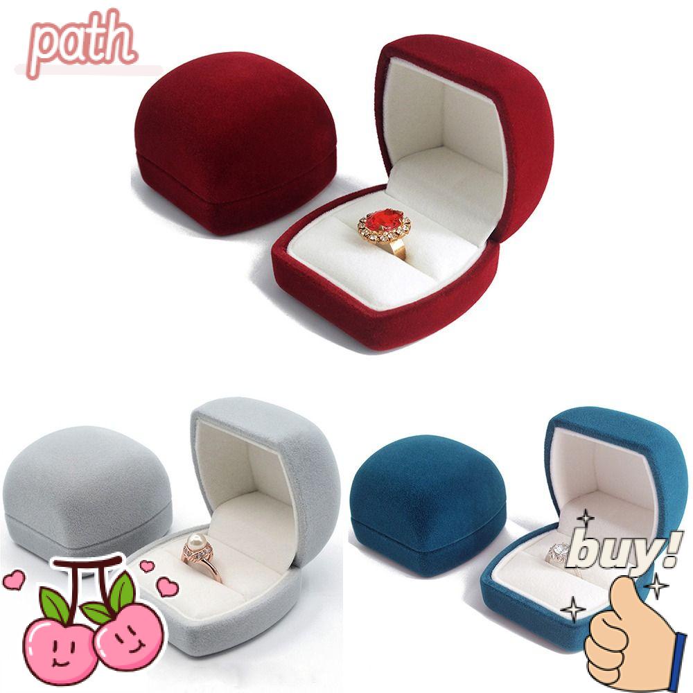 Hộp Đựng Trang Sức Bằng Nhung Nhiều Màu Sắc Chất Lượng Cao Ốp