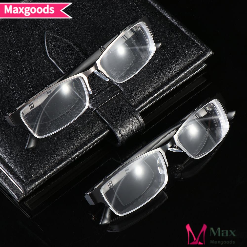 Kính Đọc Sách Gọng Vuông Bằng Nhựa Resin Siêu Nhẹ Linh Hoạt