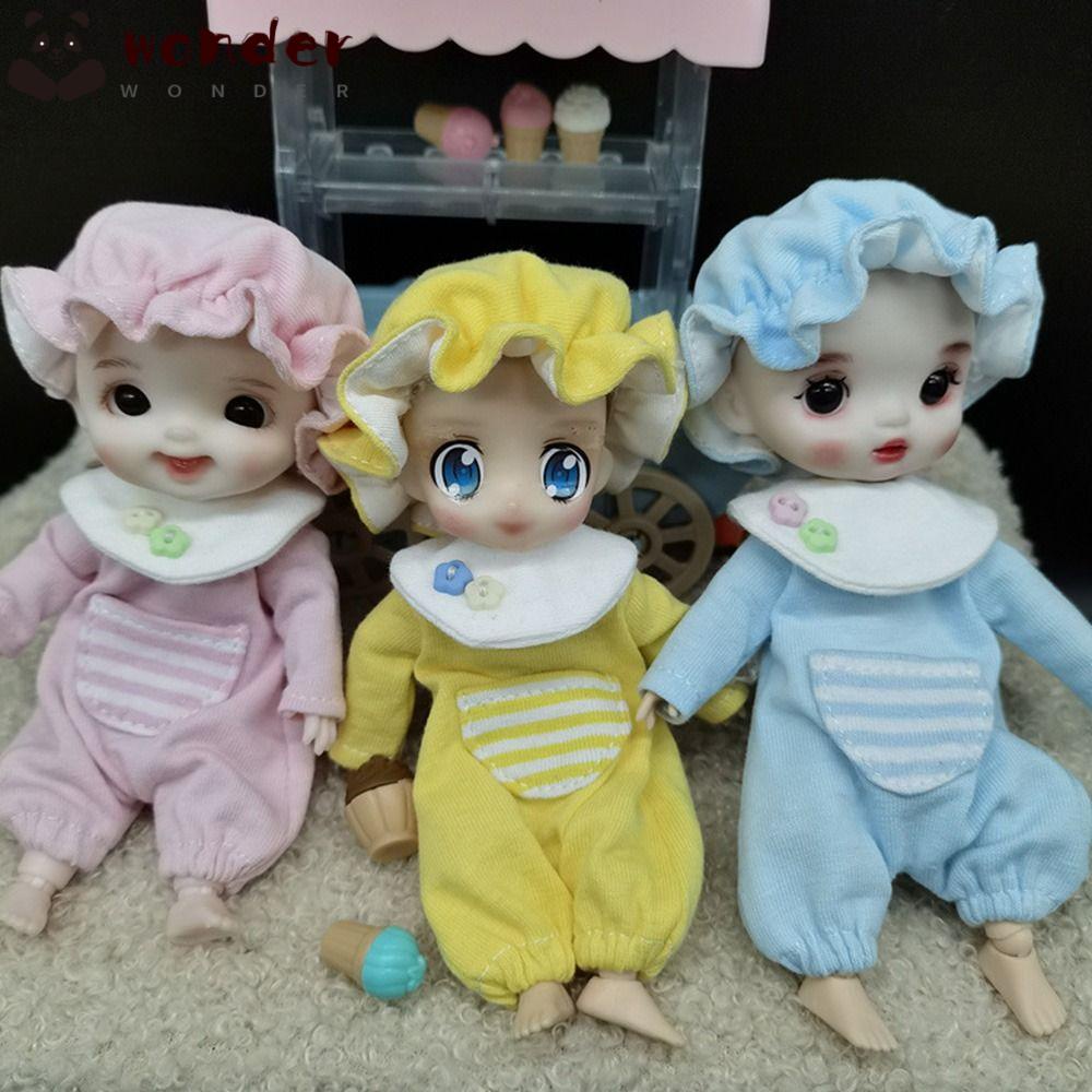 Bộ Quần Áo Ngủ Dễ Thương Dành Cho Búp Bê ob11 obitsu 11 1 / 12BJD