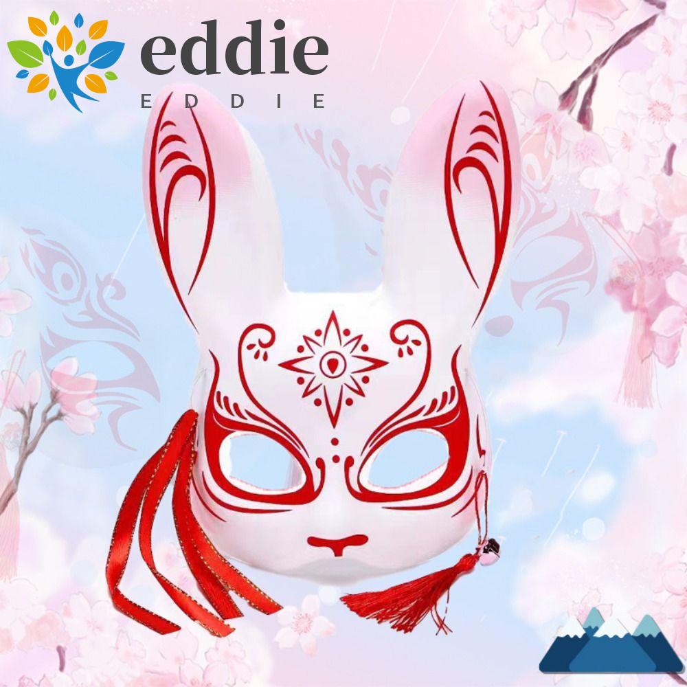 Mặt Nạ Tai Thỏ 26Eddie Phong Cách Nhật Bản Dễ Thương Kèm Chuông Dùng Để Hóa Trang / Tiệc Tùng / Lễ Hội