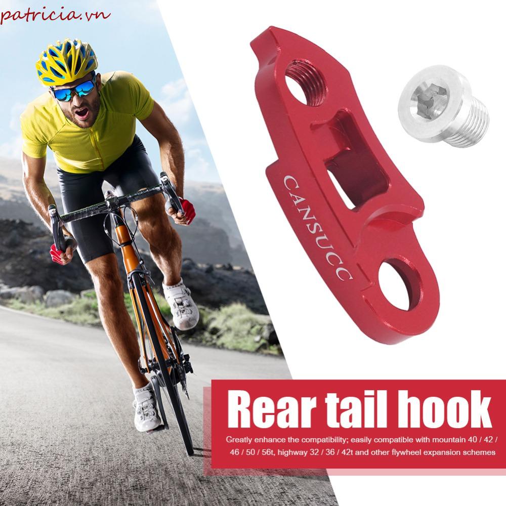 Móc Nối Dài Đuôi Xe Đạp Mở Rộng Thay Đổi Tốc Độ Màu Đen / Đỏ Bằng Hợp Kim Nhôm Chất Lượng Cao Cho 40-56T