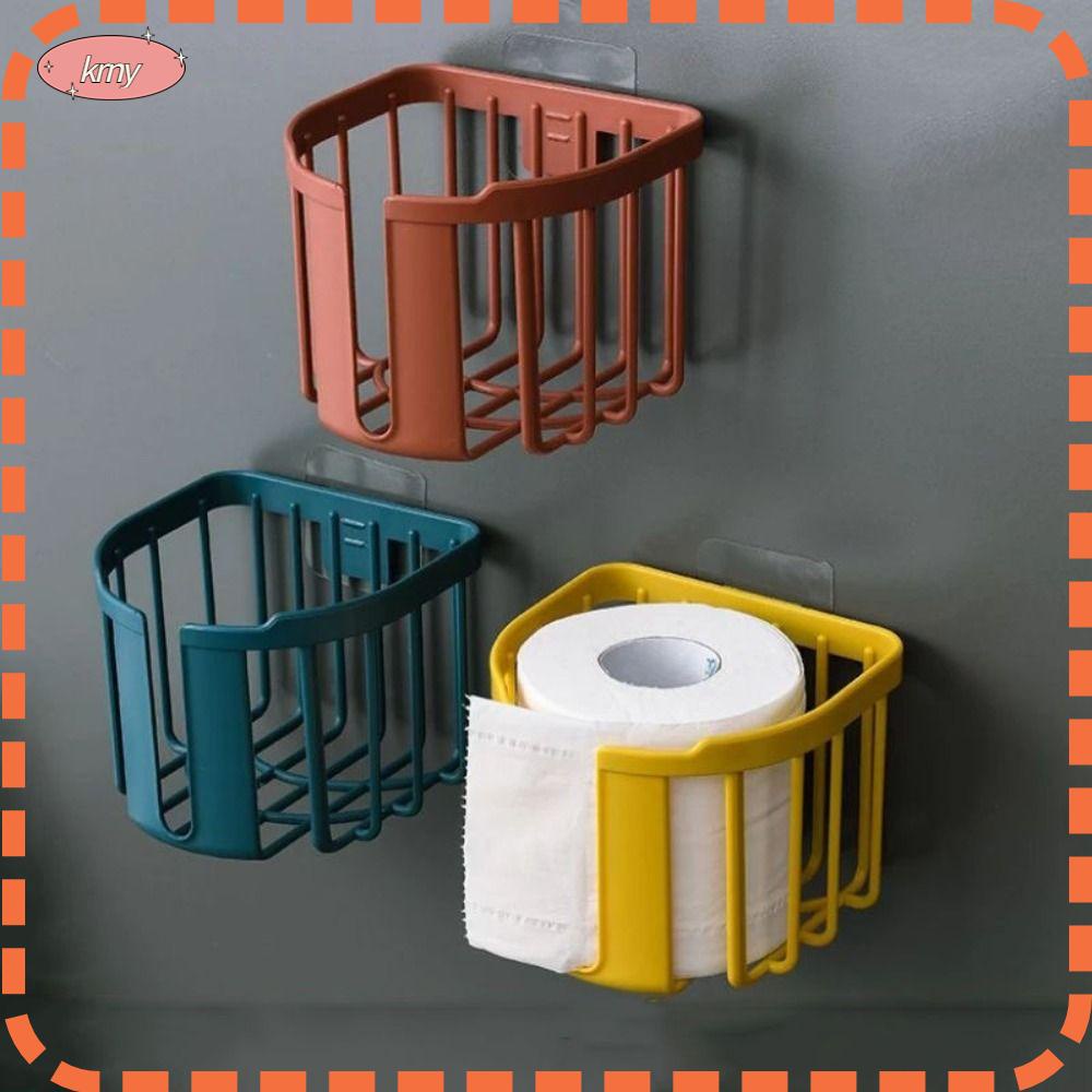 KRNY Giá Đỡ Khăn Giấy Gắn Tường Tự Dính Không Cần Đục Lỗ Tiện Dụng Cho Gia Đình