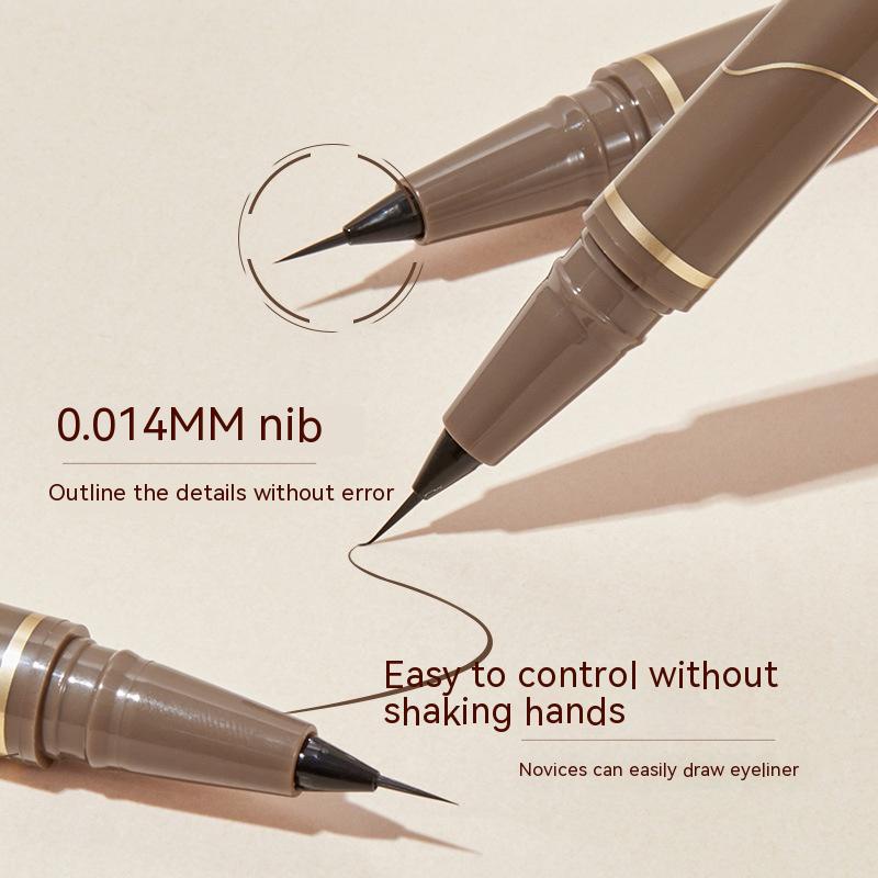 Bút Kẻ Mắt GECOMO Siêu Mịn Nhanh Khô Chống Thấm Nước Và Mồ Hôi Lâu Trôi Không Nhòe 4 Màu Tùy Chọn