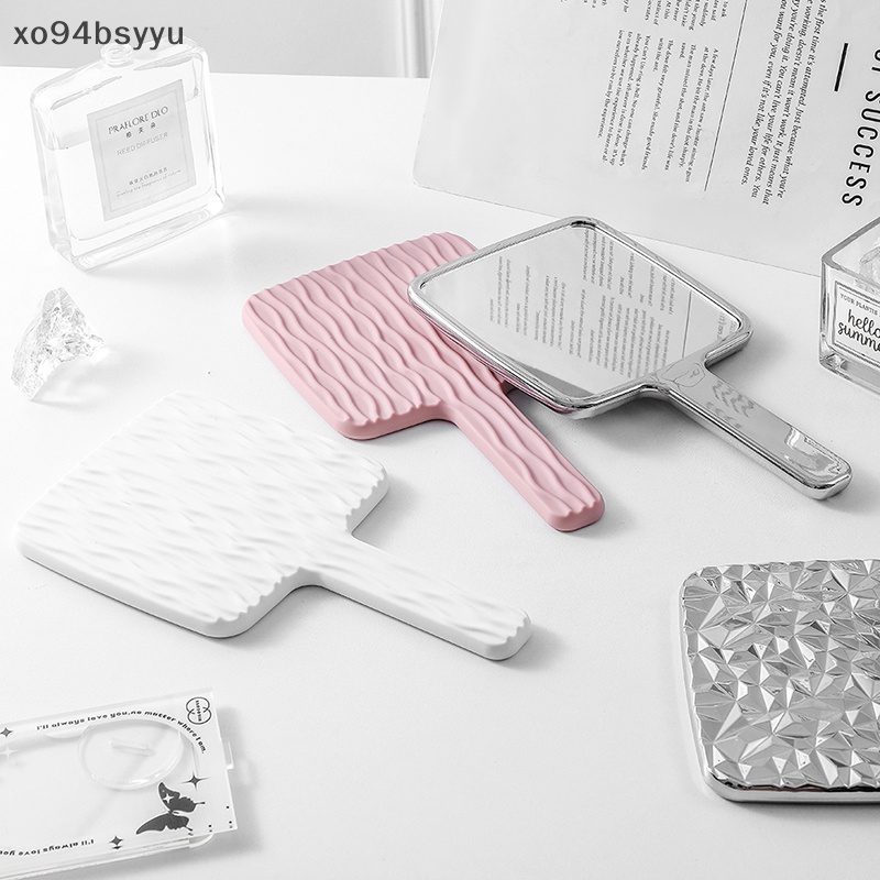 1 Gương Trang Điểm Cầm Tay Xo94Bsyu Thiết Kế Hình Vuông Cỡ Lớn Tiện Dụng Cho Nữ