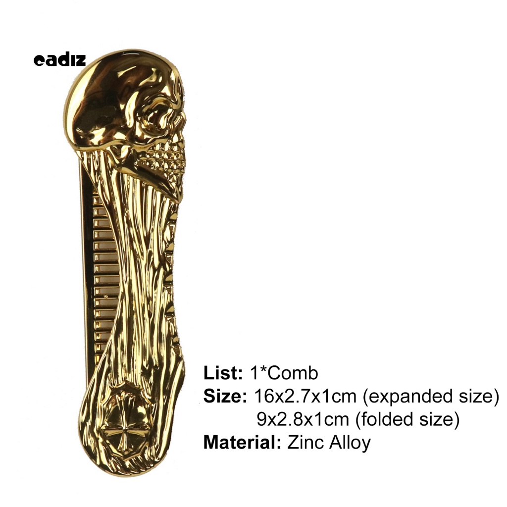 Lược Chải Tóc / Râu Mini Đa Năng Có Thể Gấp Gọn Tiện Lợi Dành Cho Salon
