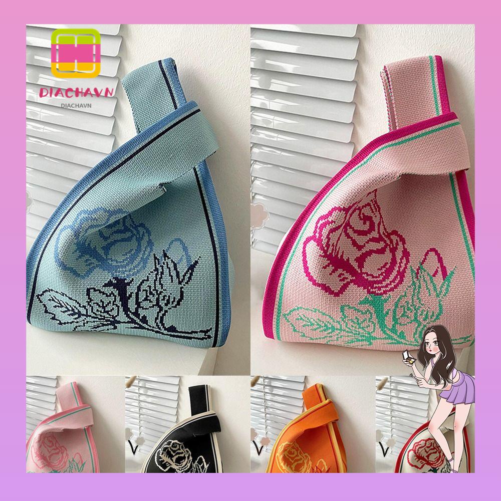 Túi Xách Đan Len Thủ Công Thắt Nút Độc Đáo Hợp Thời Trang