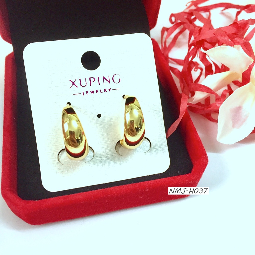 Khuyên Tai Tròn H057 Mạ Vàng Bản Lớn Bền màu Dùng Hàng Ngày
