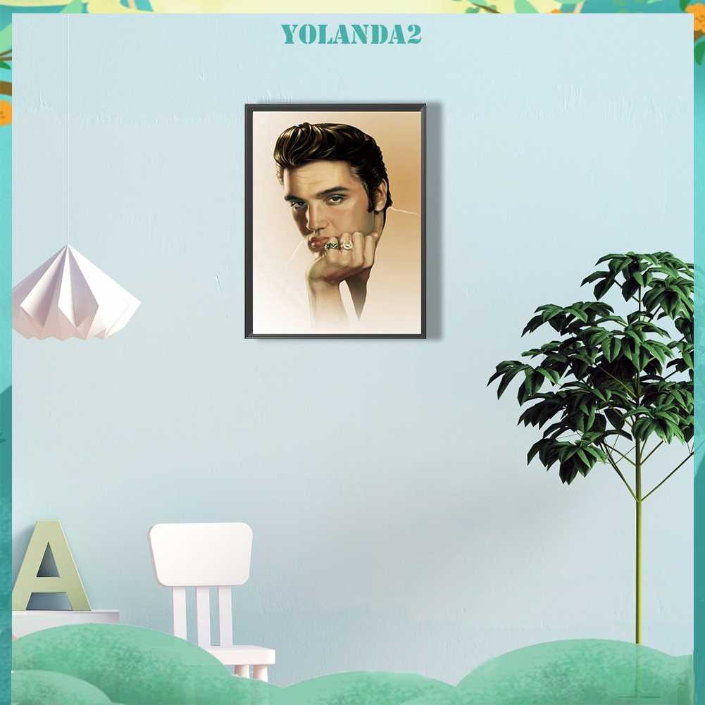 Tranh Đính Đá Kim Cương Toàn Bộ 5D DIY Hình Vẽ Presley