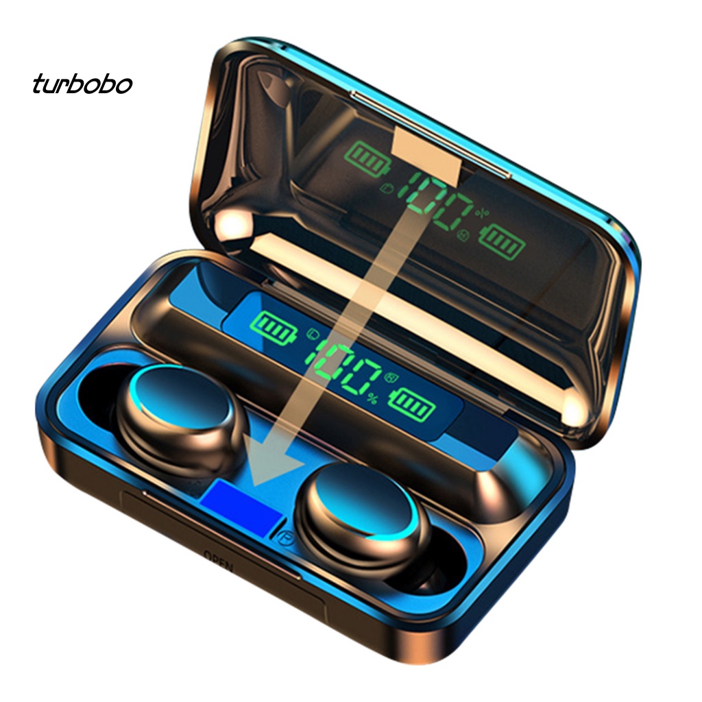 Tai Nghe Nhét Tai Không Dây F9-36 Bluetooth 5.0 Âm Thanh Nổi Màn Hình LED Chống Ồn Chất Lượng Cao