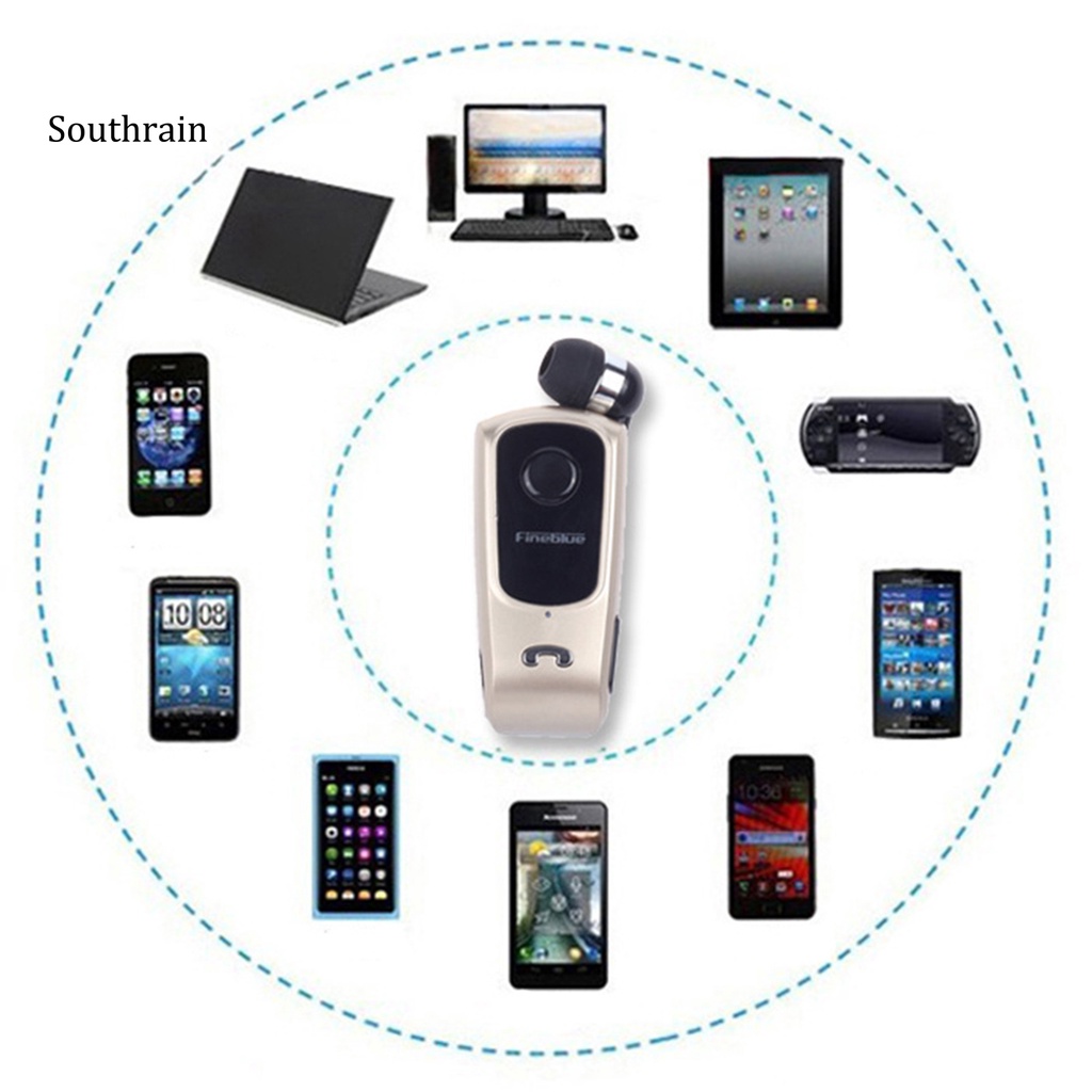 Tai Nghe Bluetooth Fineblue F920 Có Kẹp Gắn Cổ Áo Tiện Dụng