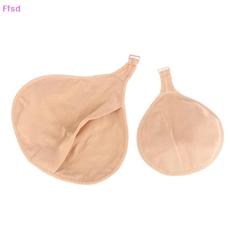 {Ffsd} Bán Chạy Móc Cài Áo Ngực Giả Hình Tam Giác Nhỏ Gọn Bỏ Túi Bảo Vệ Ngực Cotton * Bán Chạy