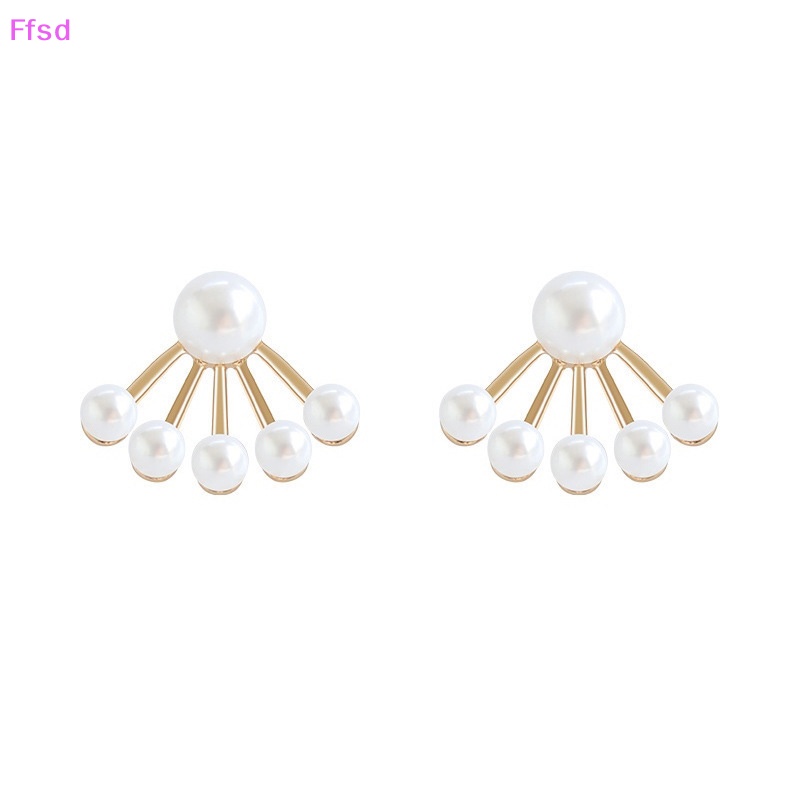 1 Đôi Bông Tai Ngọc Trai Thủ Công Thời Trang Nhật Hàn Cho Nữ