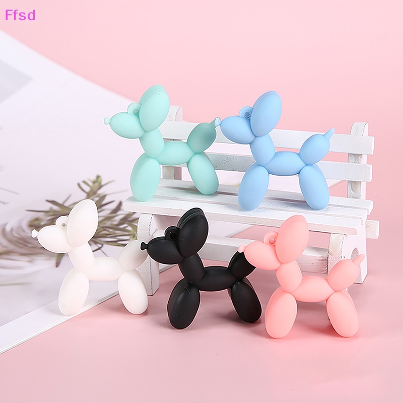 {Ffsd} Móc Khóa Điện Thoại / Chìa Khóa Hình Chú Chó Và Bong Bóng Dễ Thương Thời Trang