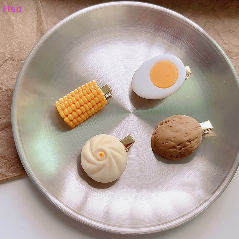 Kẹp Tóc Hình Thức Ăn Dễ Thương Vui Nhộn Cho Nữ