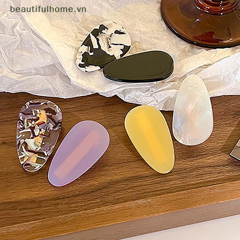 [beautifulhome] Set 2 Kẹp Tóc Mái Ngang Thời Trang Ngọt Ngào Cá Tính Đơn Giản [beauty]