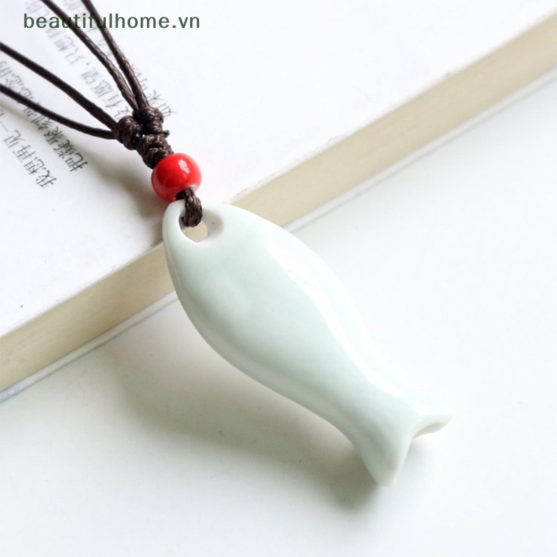 Còi Thổi Bằng Sứ Màu Sắc Ngẫu Nhiên Phong Cách Cổ Điển Độc Đáo DIY