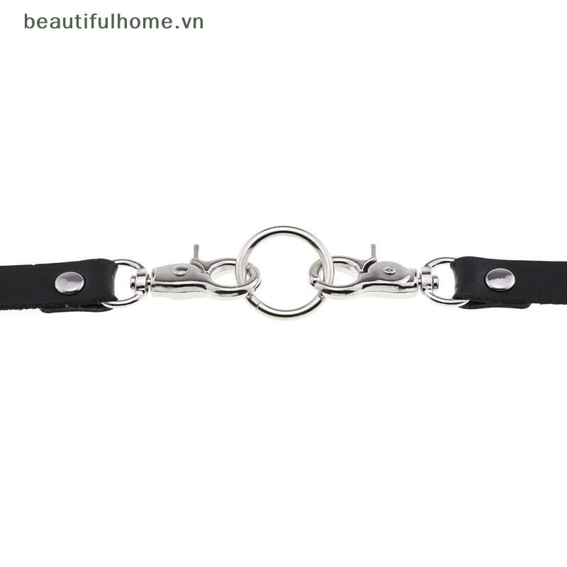 Vòng Cổ Choker Da Phong Cách Gothic Punk Cá Tính Cho Nam Nữ