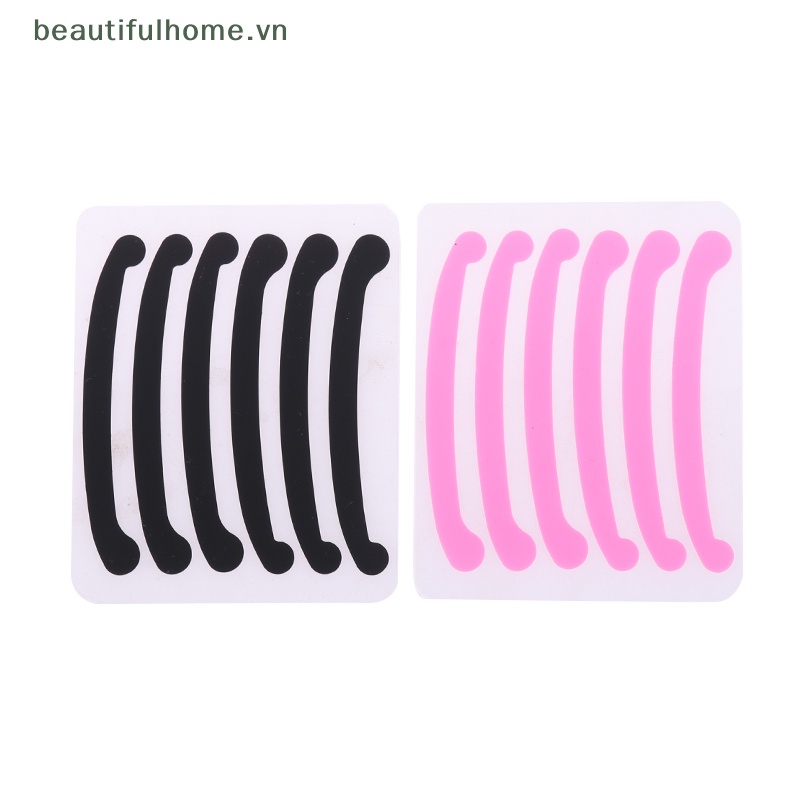 Bộ 3 Cặp Đệm Silicone Nâng Lông Mi Tiện Dụng