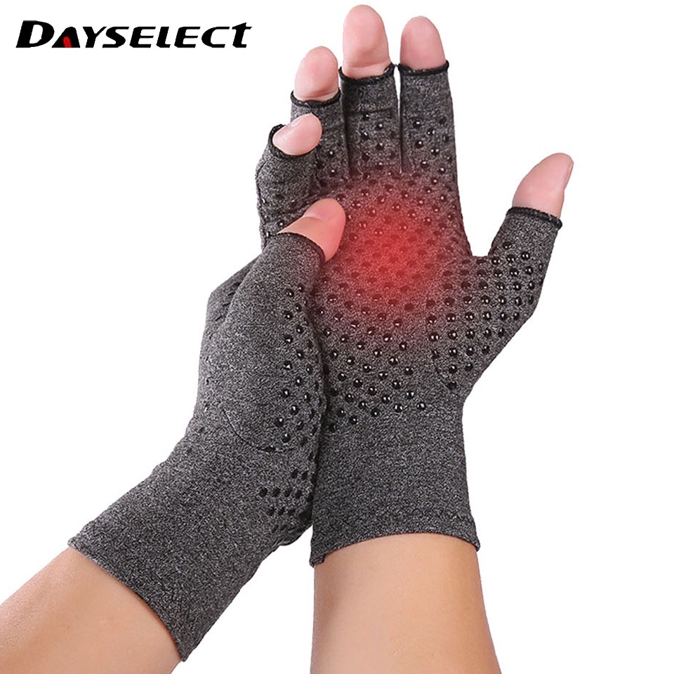 DAYSELECT Găng Tay Nén Cotton Hỗ Trợ Giảm Đau Khớp Cổ Tay
