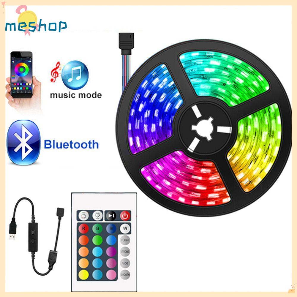 Dây Đèn LED RGB Mềm Nhiều Màu Điều Khiển Từ Xa Tiện Dụng