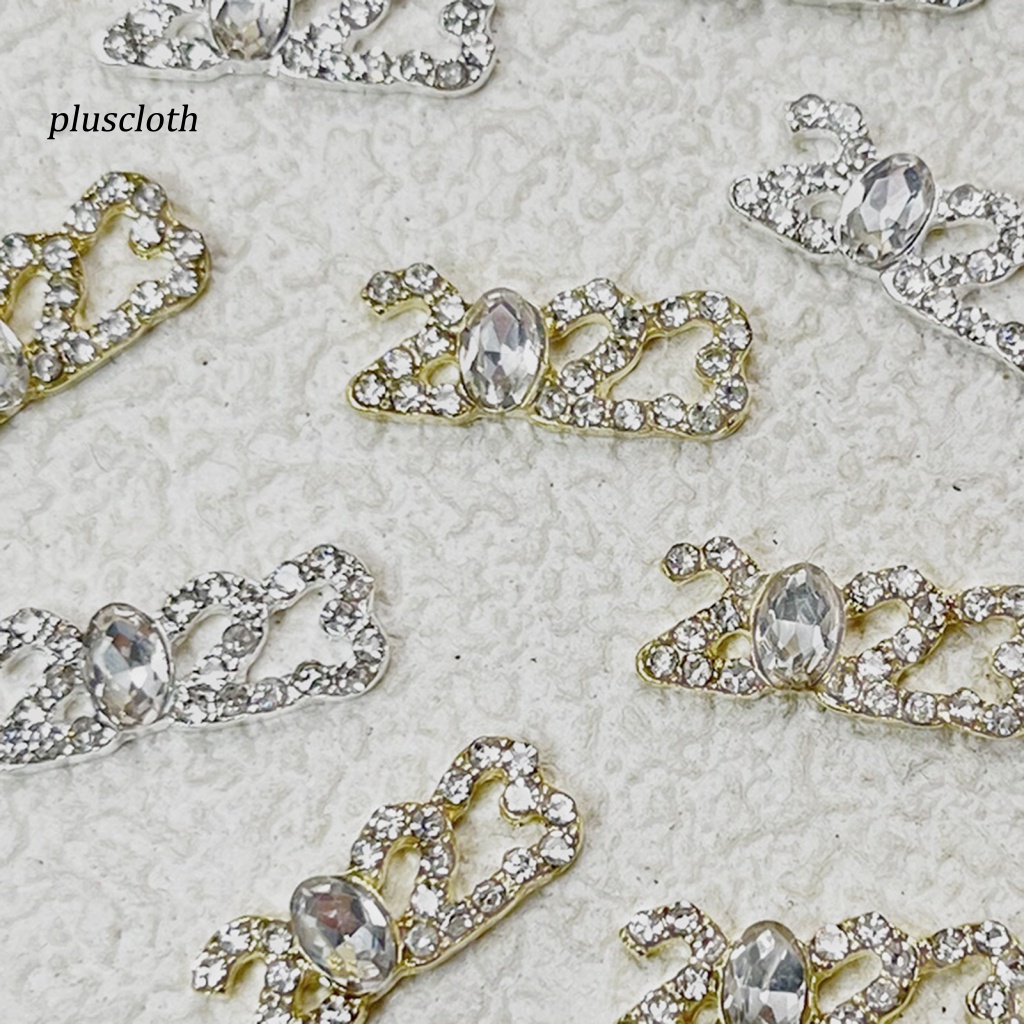 Hộp Hạt Kim Cương Giả Lấp Lánh Trang Trí Móng Tay 2023