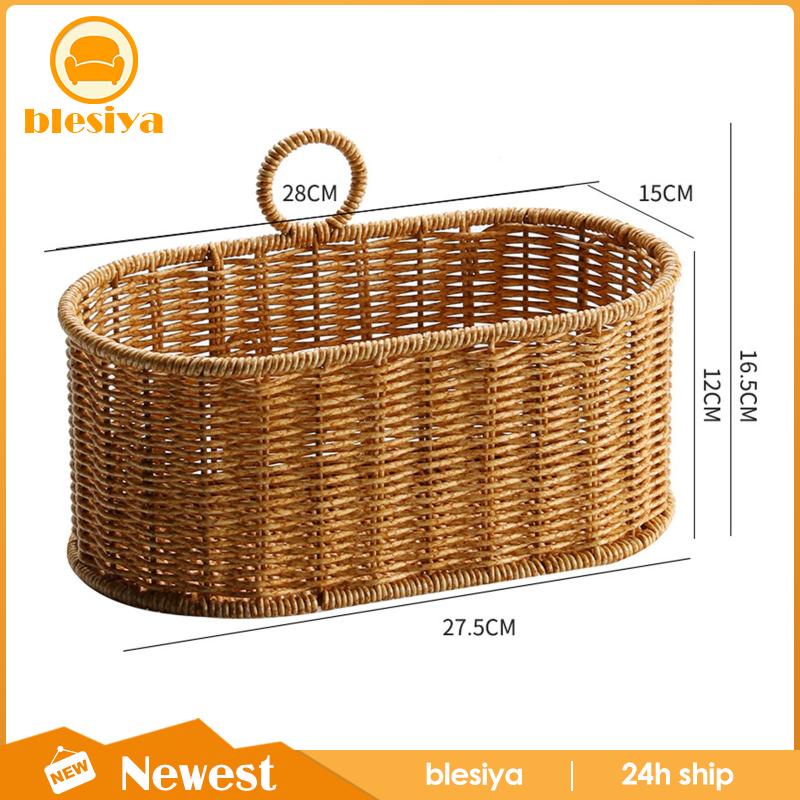 [Blesiya] Giỏ Xách Tay Treo Tường Trang Trí Nông Trại Đơn Giản