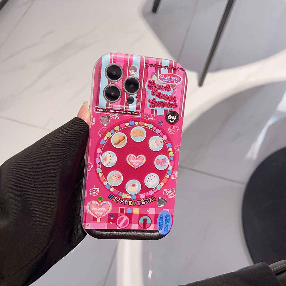 Ốp Điện Thoại Silicon Họa Tiết Vòng Xoay Ngựa Gỗ Nhiều Màu At03488 Cho Iphone 14 11 12 13 PRO MAX 14 11 12 13 PRO MAX