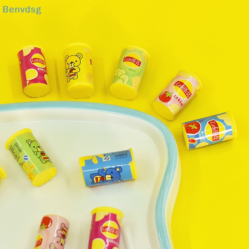 Set 2 Móc Khóa Hình Lọ Khoai Tây Chiên 3D DIY Trang Trí Nhà Búp Bê