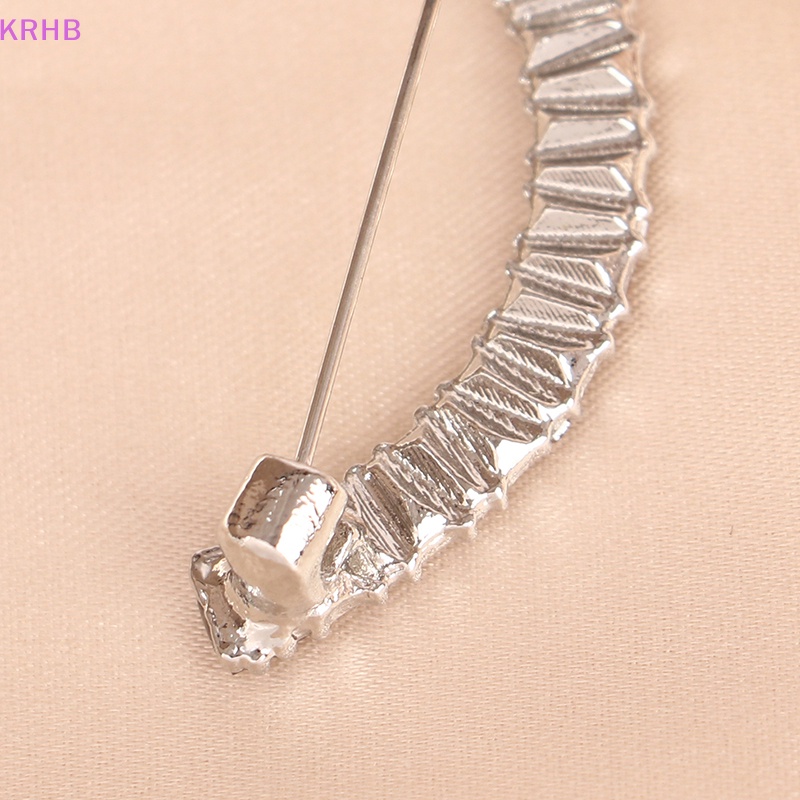 1 Trâm Cài Áo Kim Loại Hình Chữ V Thời Trang Mới