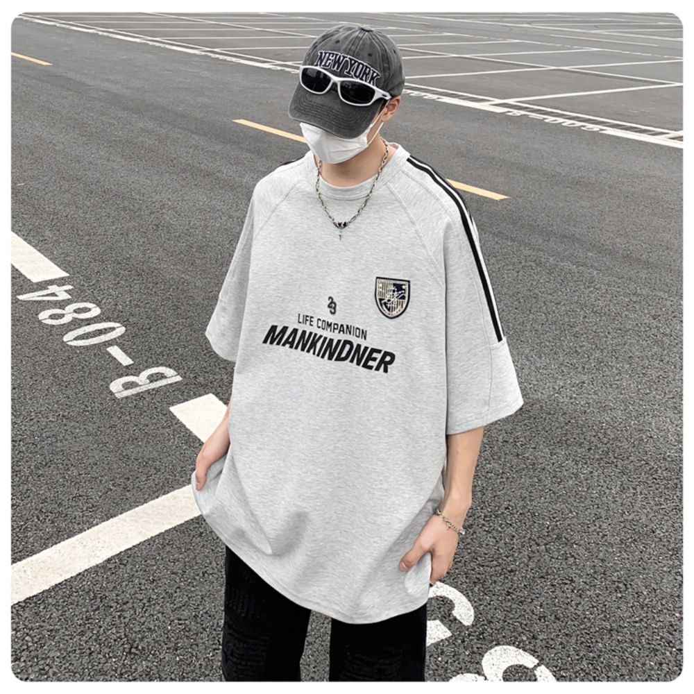 Áo Thun Tay Ngắn Phong Cách Âu Mỹ Thời Trang Mùa Hè Cho Nam 320g 7 Điểm