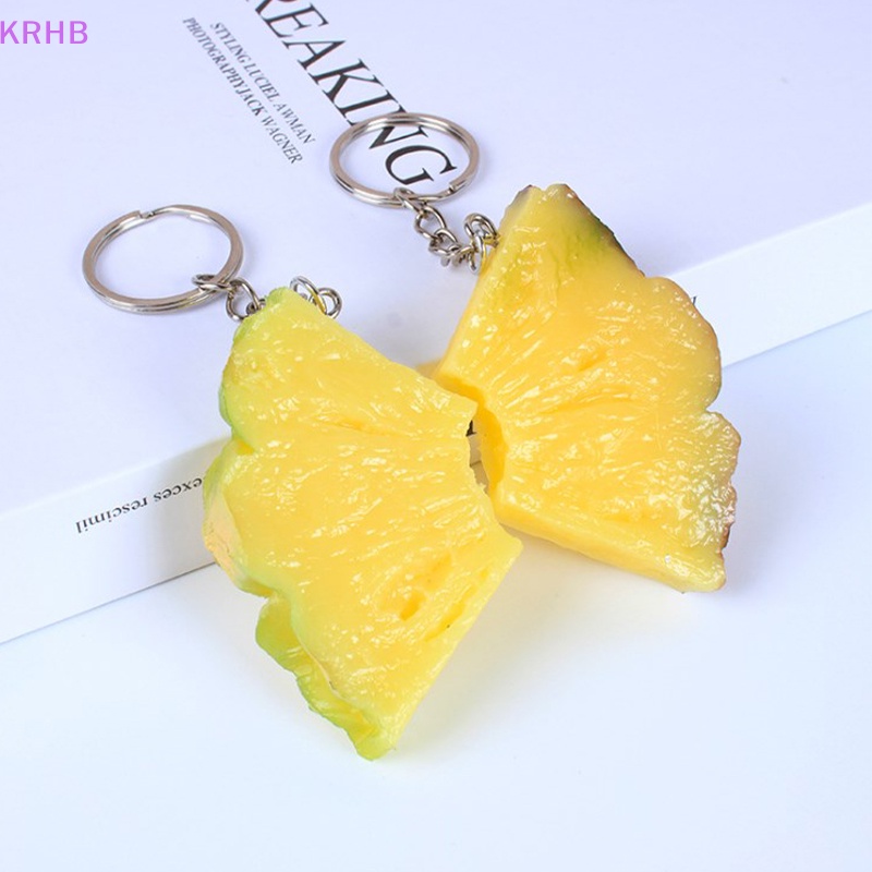 Móc Khóa Hình Trái Cây Sáng Tạo Dễ Thương Mới