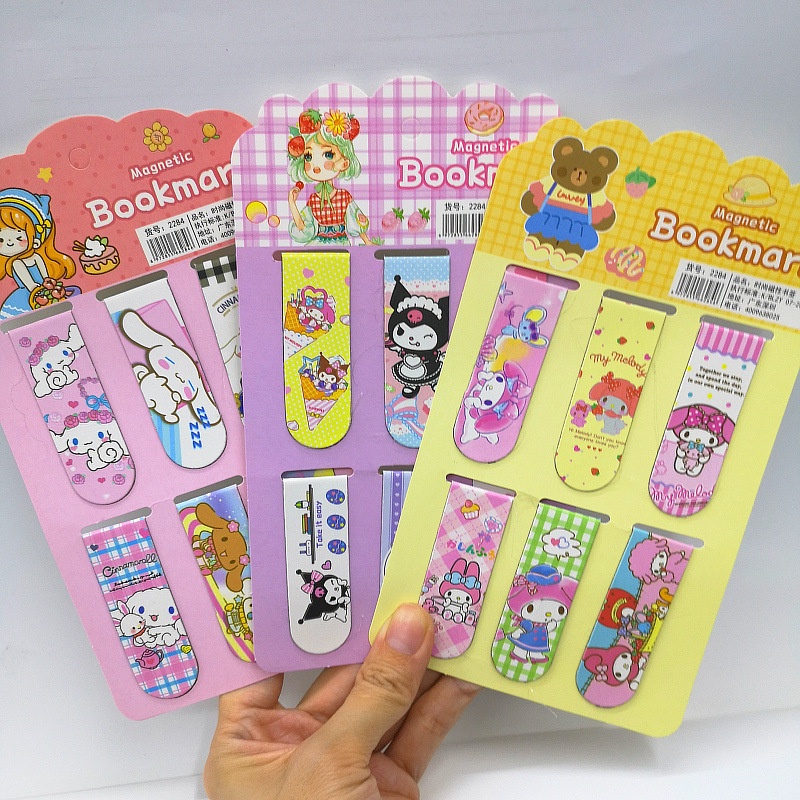 1 Bookmark Nam Châm Hình Hoạt Hình Sáng Tạo