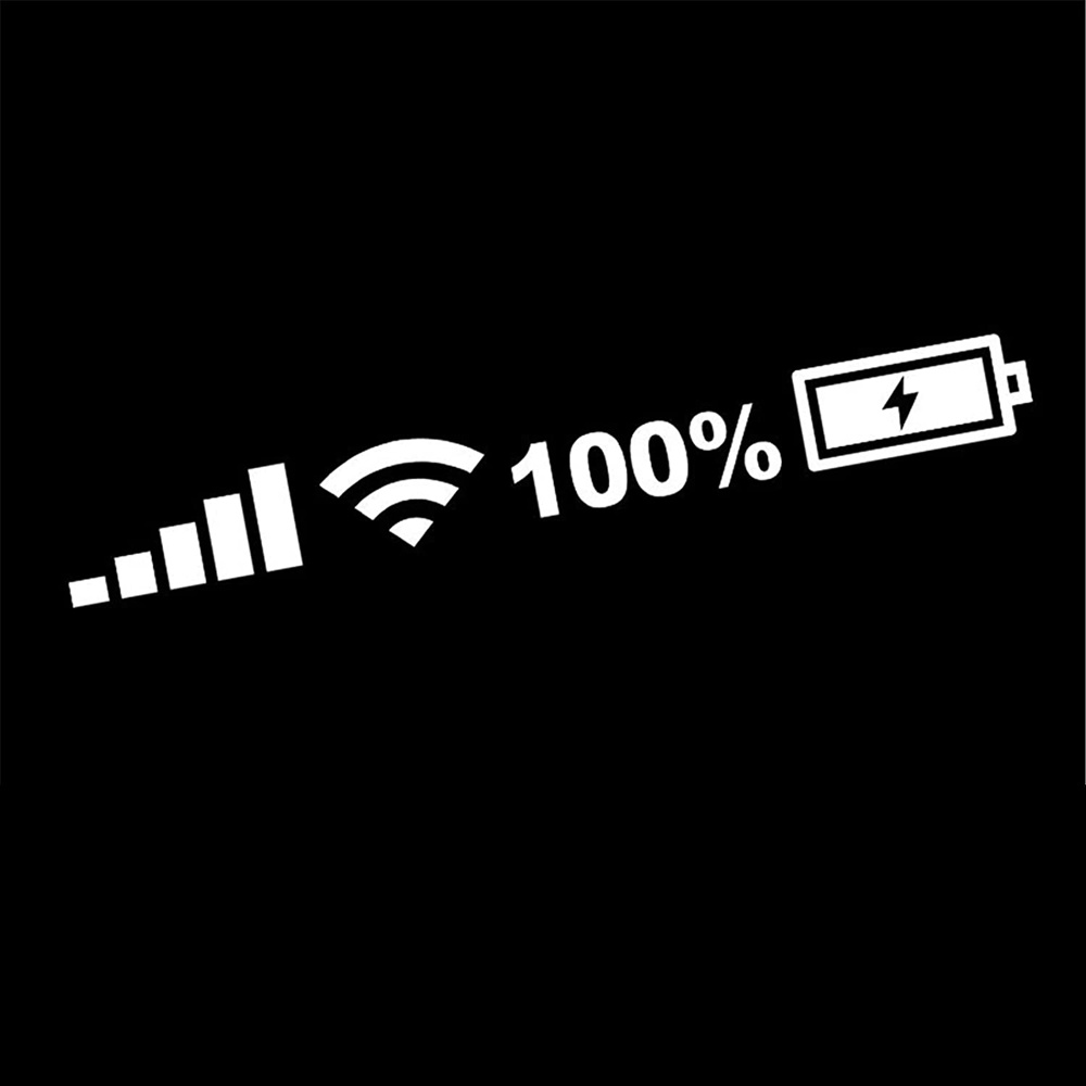 Miếng Dán Đề Can In Hình Biển Hiệu WiFi Trang Trí Xe Hơi / Cửa Sổ