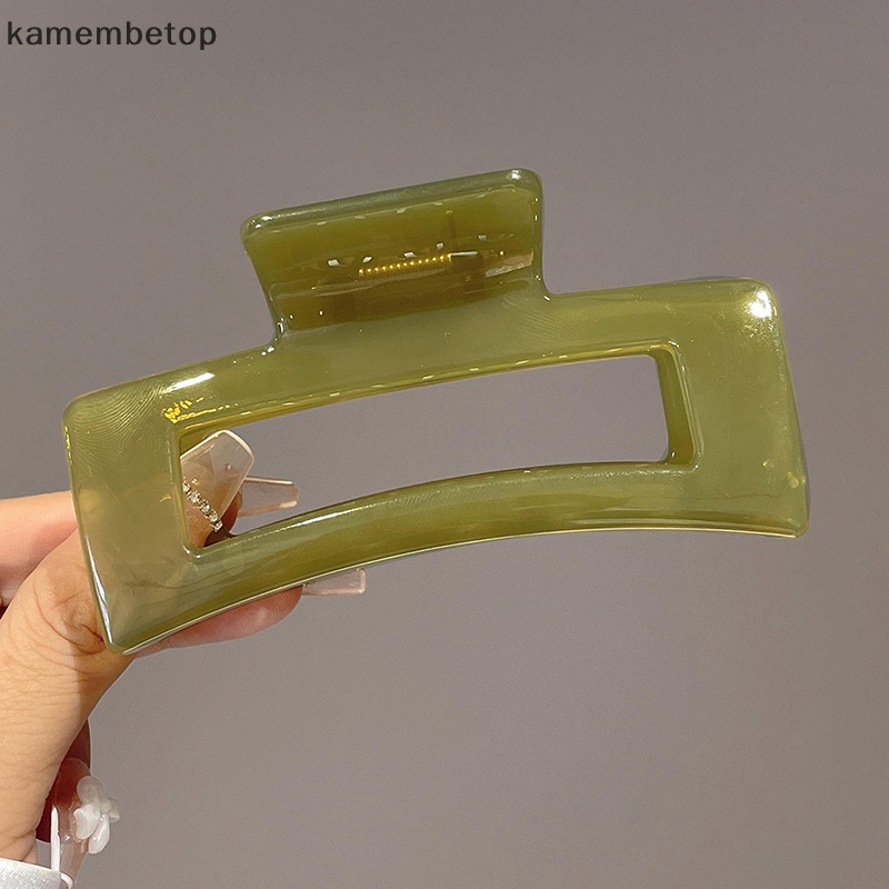 Kẹp Càng Cua Bằng Nhựa Trong Suốt Kích Thước Lớn Cho Nữ beto 2023