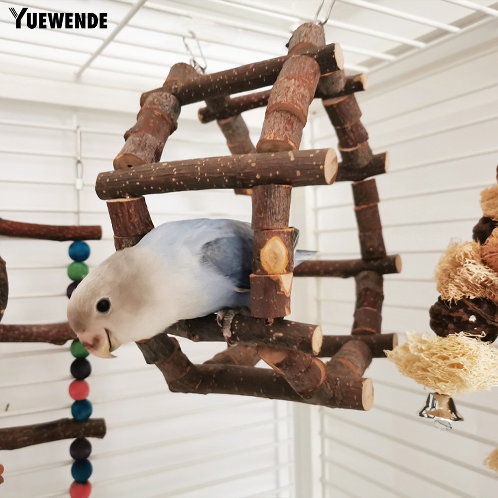 Thang Gỗ Đồ Chơi Cho Vẹt Cưng Thay Đổi Hình Dạng Độc Đáo