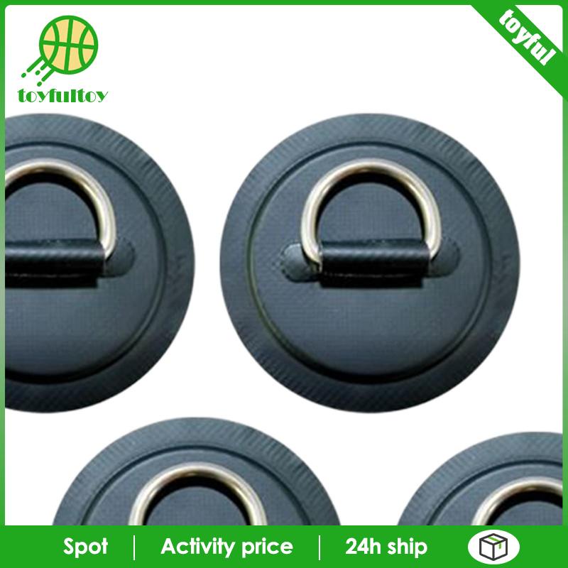 Set 4 Móc Khóa Dây Chữ D Bằng Thép Không Gỉ Cho Tàu Thuyền Dinghy