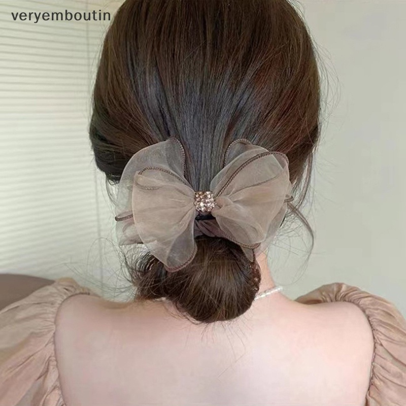 Dây Cột Tóc Lưới Đơn Giản Dễ Phối Đồ Thời Trang Mới 2022