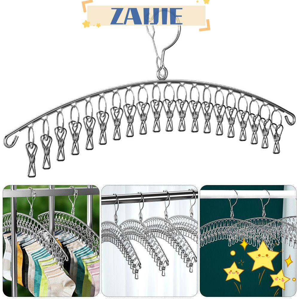 Móc Treo Quần Áo Bằng Thép Không Gỉ 24 Chất Lượng Cao