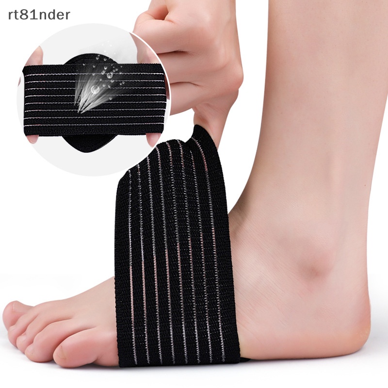 Rt 1 Cặp Đệm Lót Chân Thể Thao Hỗ Trợ Giảm Xóc Phẳng Thoải Mái Có Thể Điều Chỉnh Bảo Vệ Chân