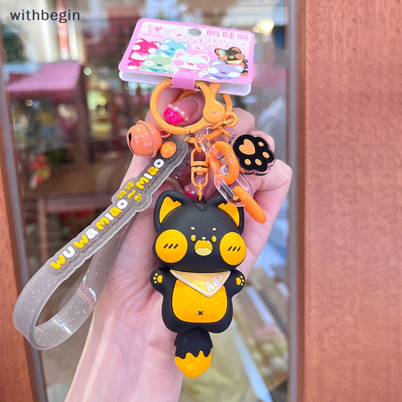 Móc Khóa Hình Mèo Bông Dễ Thương Đáng Yêu