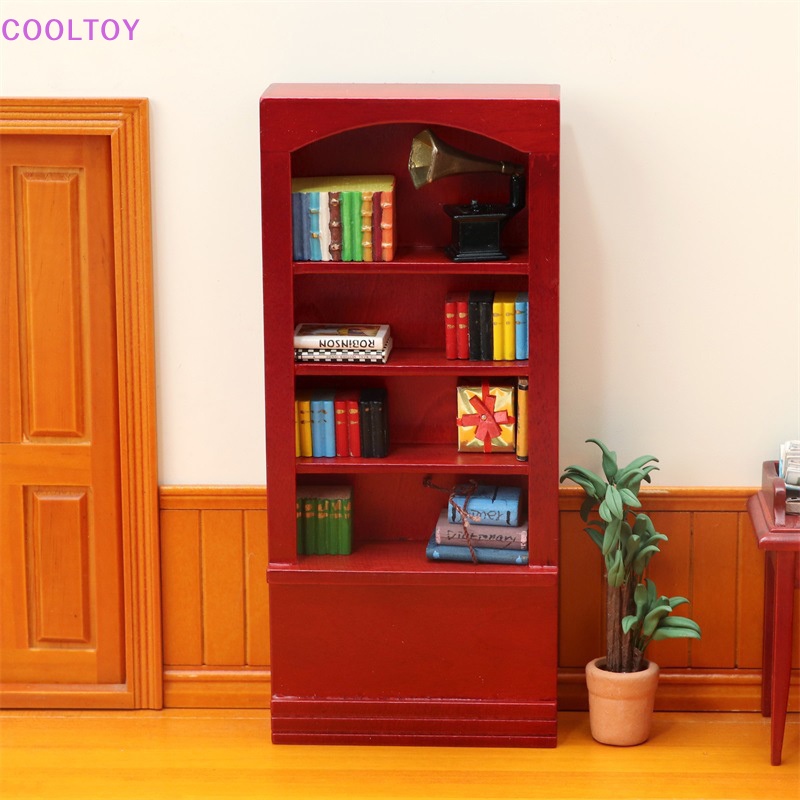 Kệ Sách 1: 12 Trang Trí Nội Thất Nhà Búp Bê