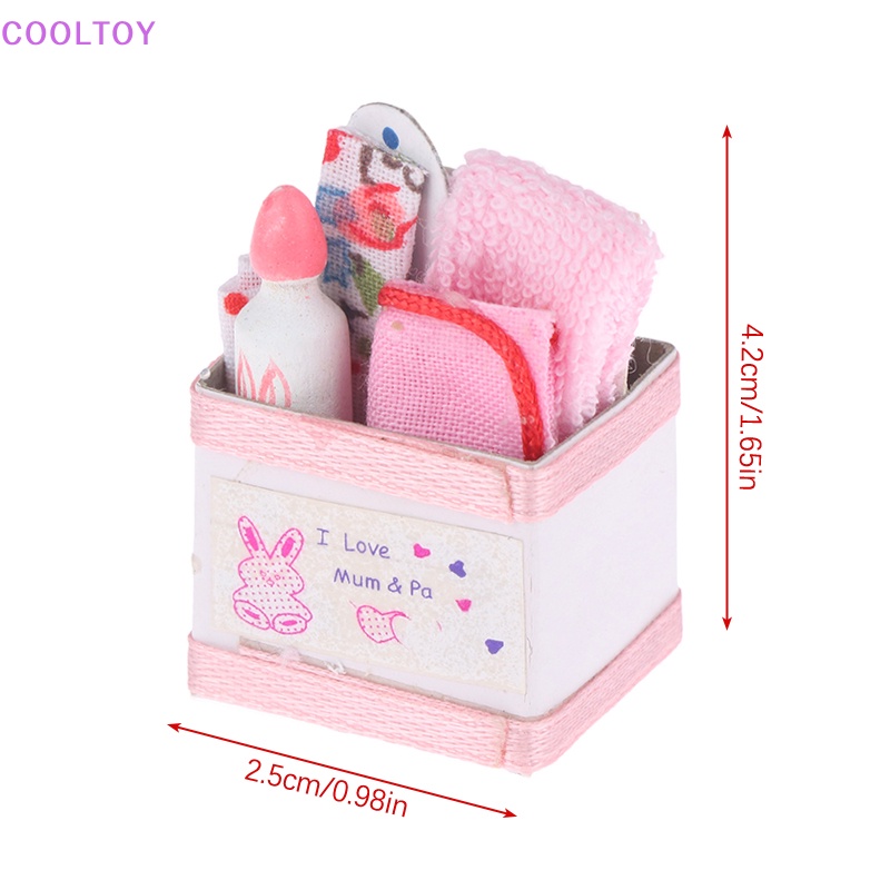 Hộp Mini Dễ Thương 1: 12 Dùng Để Trang Trí Nhà Búp Bê