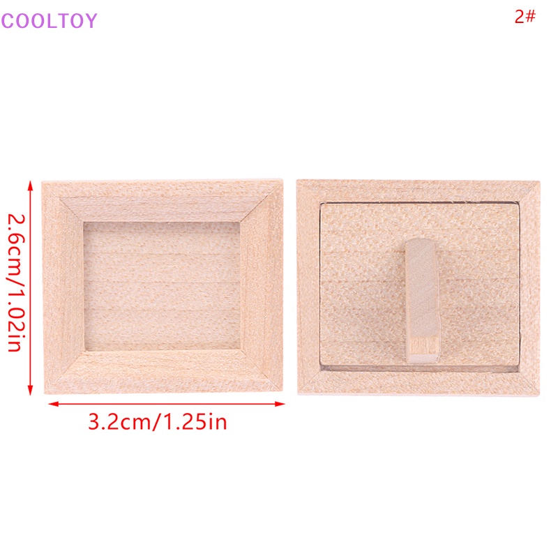 1 Bộ Khung Ảnh 1: 12 Dùng Trang Trí Nhà Búp Bê