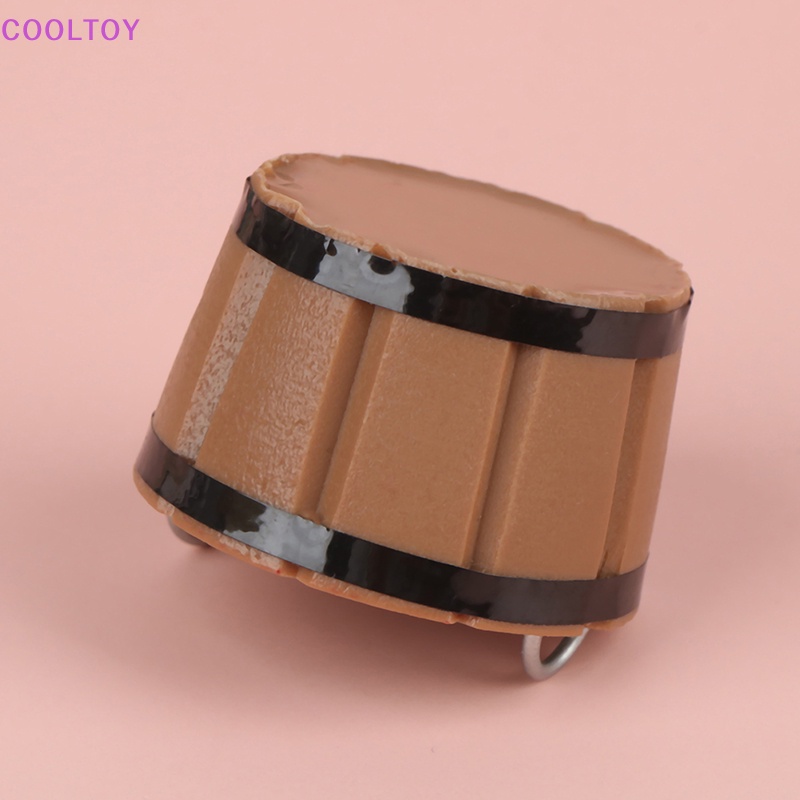 1 Xô Nhựa Mini Trang Trí Nhà Búp Bê DIY