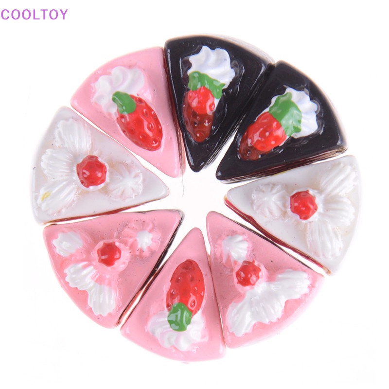 Set 2 Mô Hình Bánh 1 / 12 Dùng Để Trang Trí Nhà Búp Bê