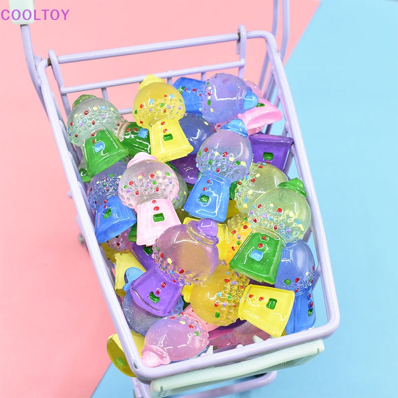 Cooltoy 1 Miếng Vá Trang Trí Nhà Búp Bê Màu Kẹo Nửa Hình Bán Chạy