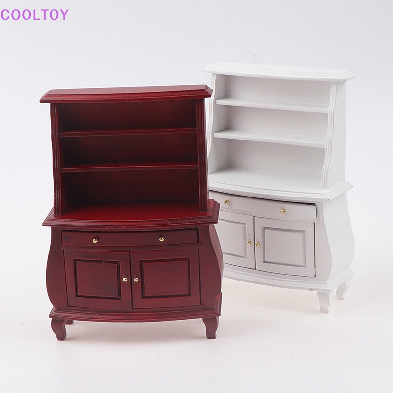 Tủ Nội Thất Xinh Xắn Cho Nhà Búp Bê Tỉ Lệ 1: 12